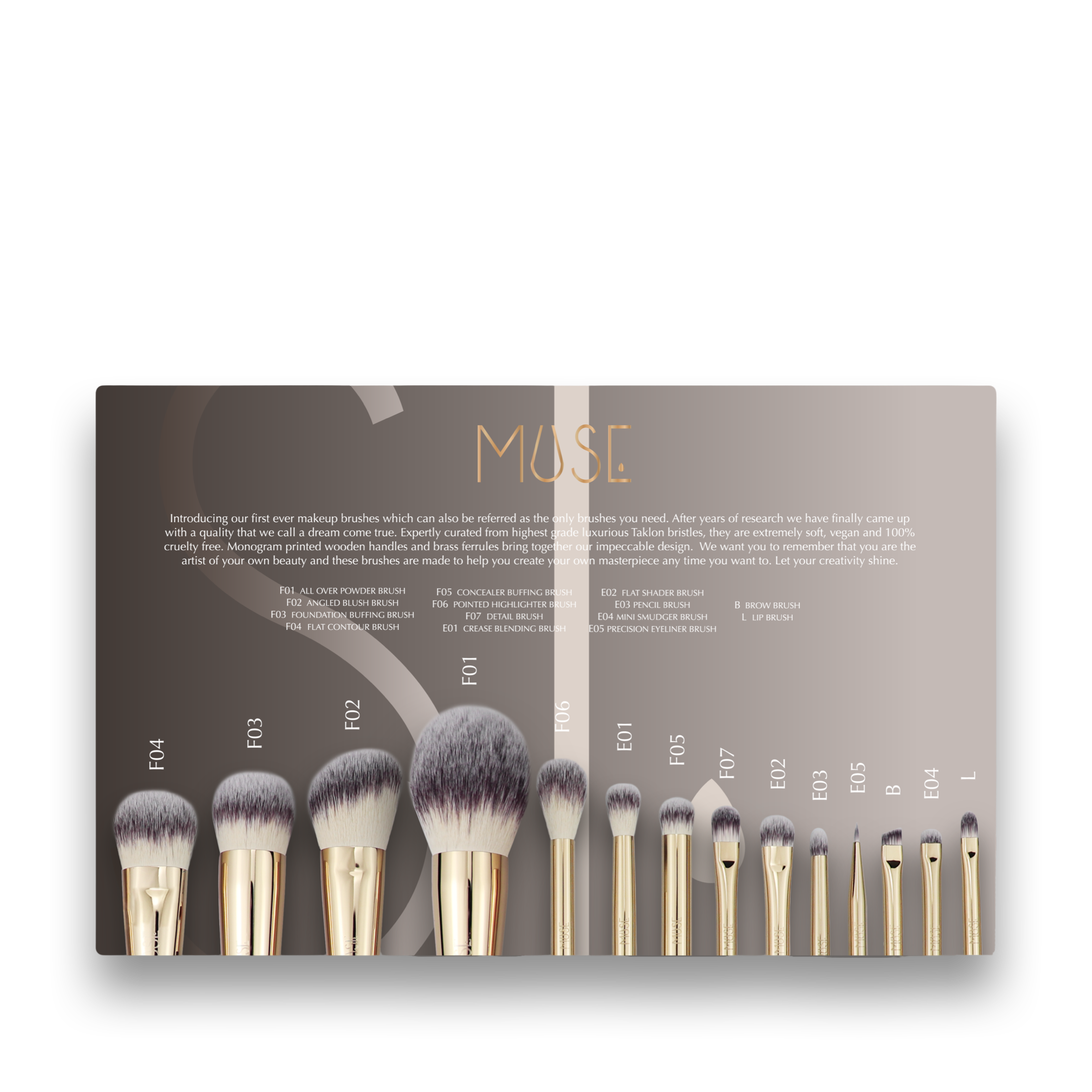 ESSENTIALS BRUSH SET (220 AZN VALUE) - Şəkil 2